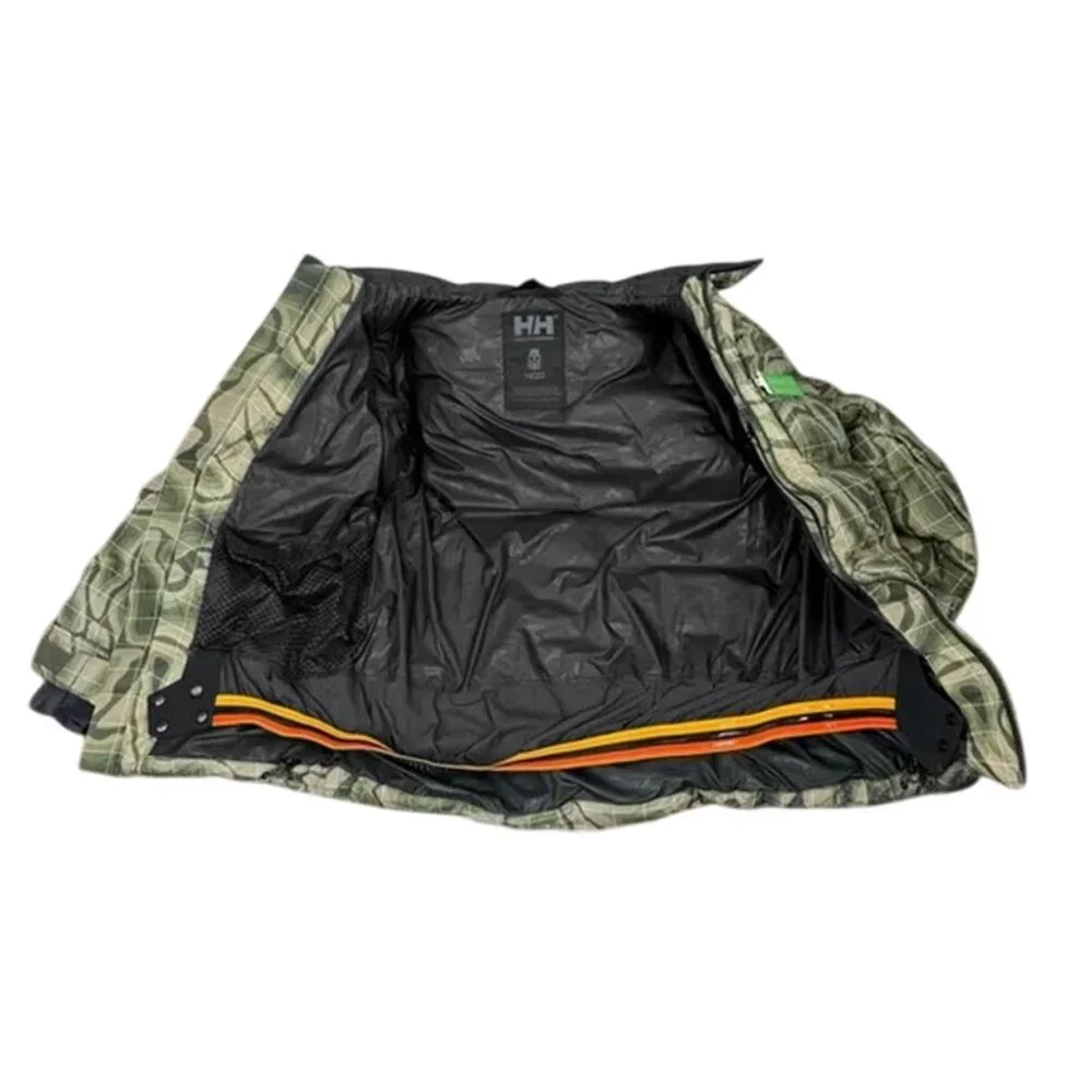NEW $1000 Helly Hansen HOD Axamer Puffer Jacket & Vest! Camo Waterproof 600 Fill
